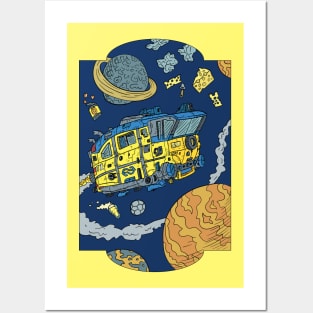 Dutch space train. Posters and Art